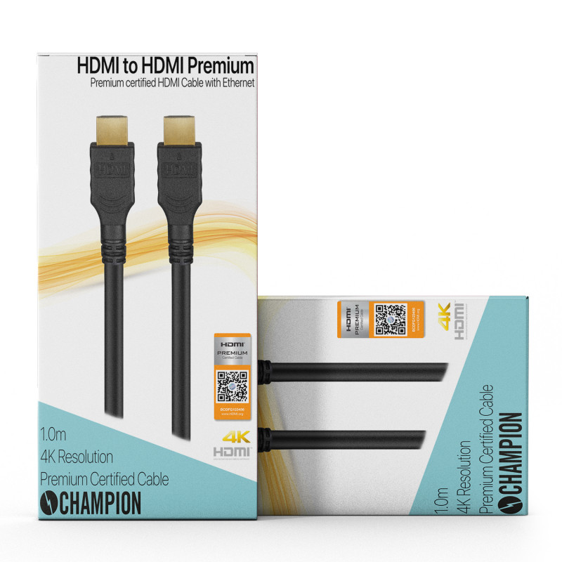 Produktbild för HDMI-kabel Ha-Ha Premium 1.0m