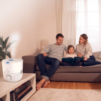 Produktbild för Top Fill Ultrasonic Humidifier with 2x Scent Pad Heater  VUL585E4