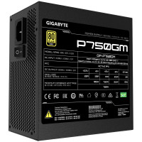 Produktbild för Gigabyte P750GM strömförsörjningsenheter 750 W 20+4 pin ATX ATX Svart