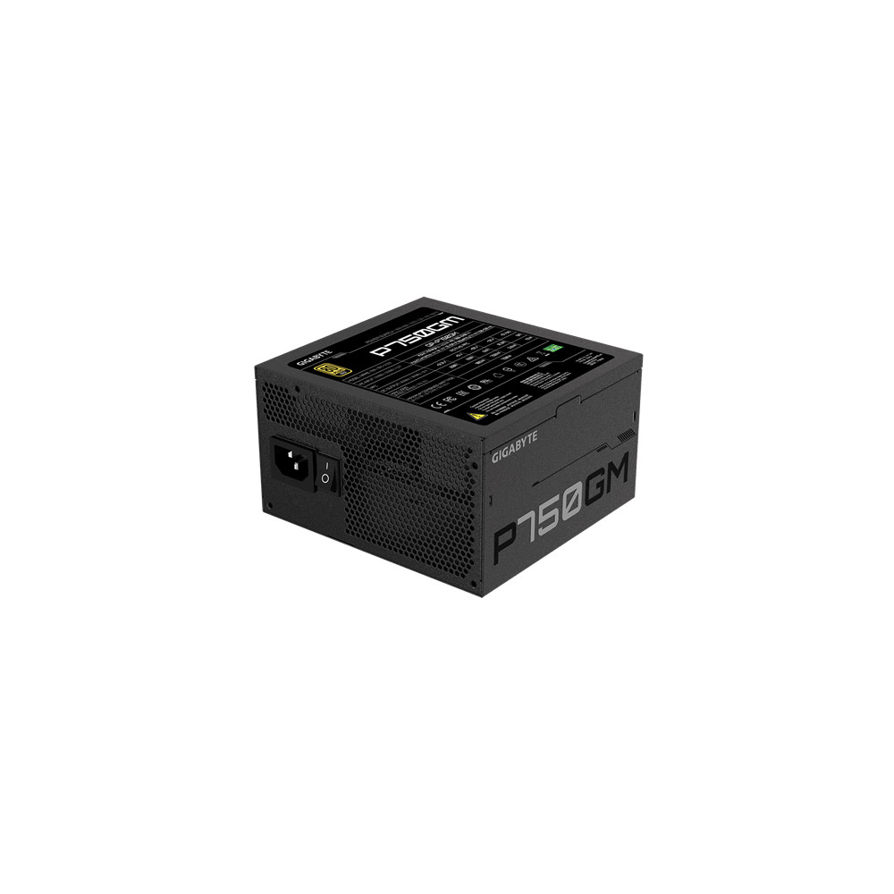 Produktbild för Gigabyte P750GM strömförsörjningsenheter 750 W 20+4 pin ATX ATX Svart