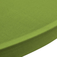 Produktbild för Bordsöverdrag 4 st 60 cm stretch grön