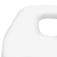 Miniatyr av produktbild för Behandlingsstol vit 180x62x(87-112) cm