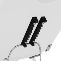 Miniatyr av produktbild för Behandlingsstol konstläder vit 180x62x78 cm
