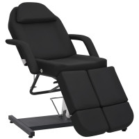 Miniatyr av produktbild för Behandlingsstol konstläder svart 180x62x78 cm