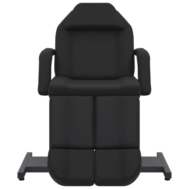 Produktbild för Behandlingsstol konstläder svart 180x62x78 cm