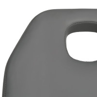 Miniatyr av produktbild för Behandlingsstol grå 180x62x(87-112) cm