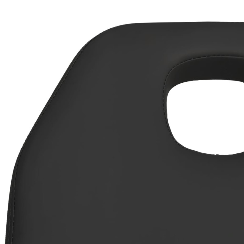 Produktbild för Behandlingsstol svart 180x62x(87-112) cm