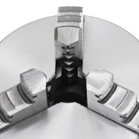Produktbild för 3-backs självjusterande svarvchuck 100 mm stål