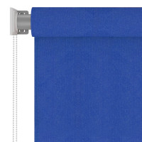 Produktbild för Rullgardin utomhus 85 (B) x 230 (H) cm blå HDPE