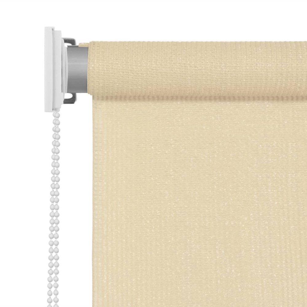 Produktbild för Rullgardin utomhus 220x140 cm gräddvit