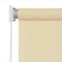 Produktbild för Rullgardin utomhus 220x140 cm gräddvit