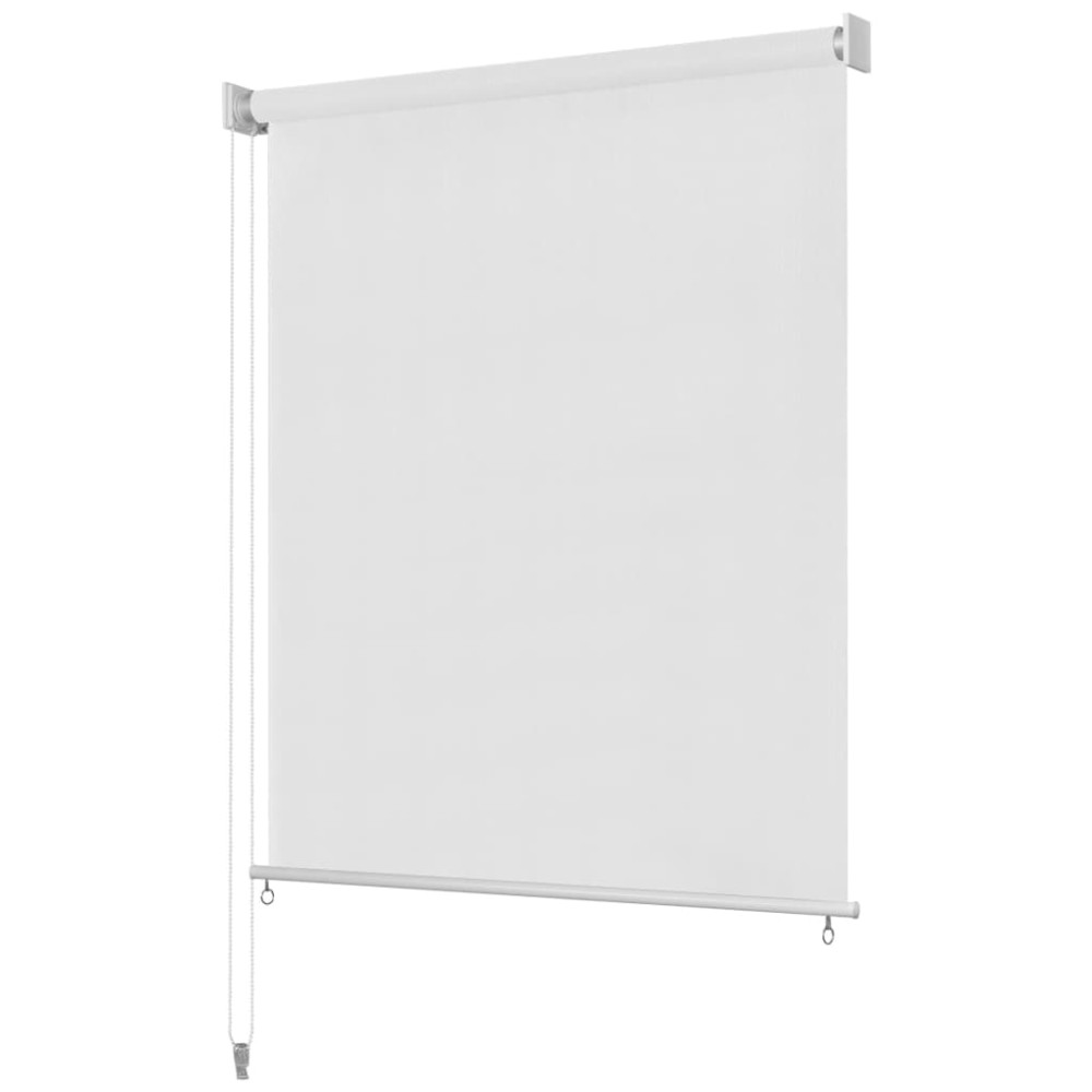 Produktbild för Rullgardin utomhus 355 (B) x 140 (H) cm vit