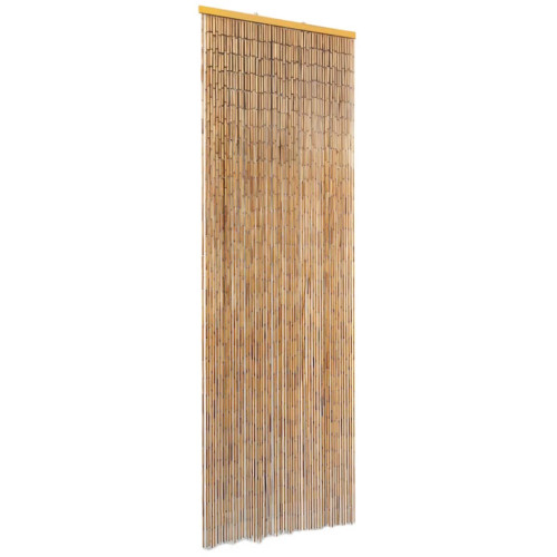 vidaXL Dörrdraperi i bambu 56x185 cm