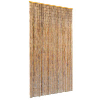 Produktbild för Dörrdraperi i bambu 100x220 cm