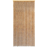 Produktbild för Dörrdraperi i bambu 100x220 cm