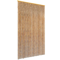 Produktbild för Dörrdraperi bambu 120x220 cm