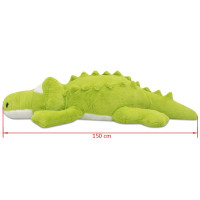 Produktbild för Gosedjurskrokodil plysch XXL 150 cm