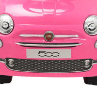 Produktbild för Åkbil Fiat 500 rosa