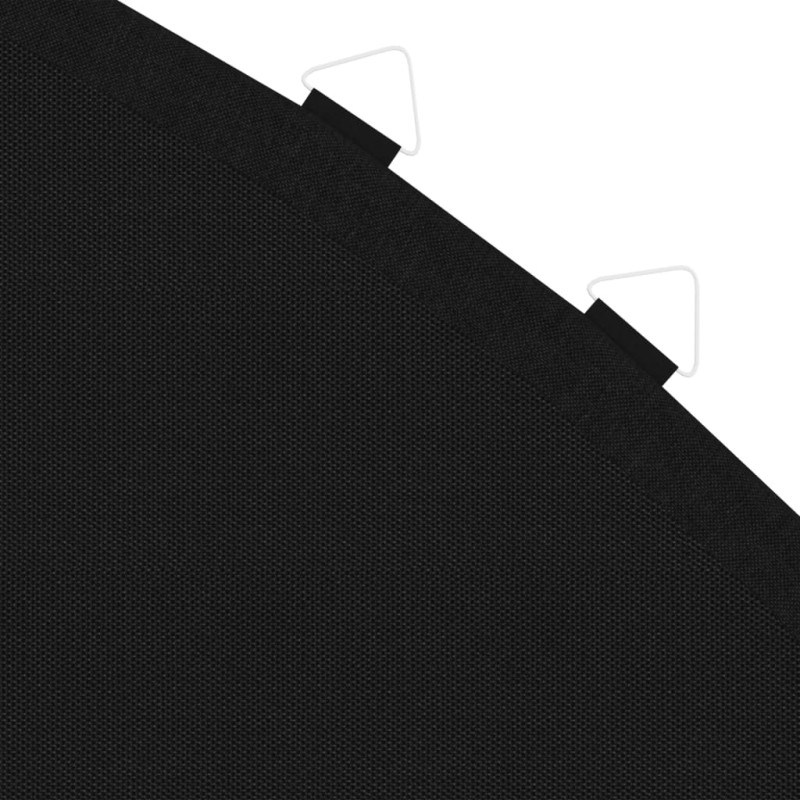 Produktbild för Matta till 3,66 m rund studsmatta svart