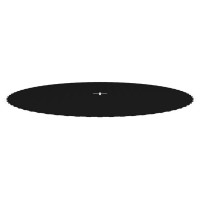 Produktbild för Matta till 3,96 m rund studsmatta svart