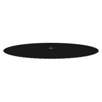 Produktbild för Matta till 4,57 m rund studsmatta svart