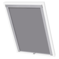 Produktbild för Mörkläggande rullgardin grå M04/304
