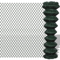 Produktbild för Gunnebostängsel stål 1,5x25 m grön