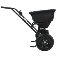 Produktbild för Saltspridare manuell PVC och stål 106x73x76 cm 45 L