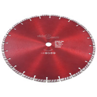 Produktbild för Diamantklinga med Turbo Steel 350 mm