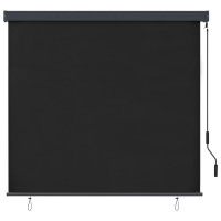 Produktbild för Rullgardin utomhus 160x250 cm antracit