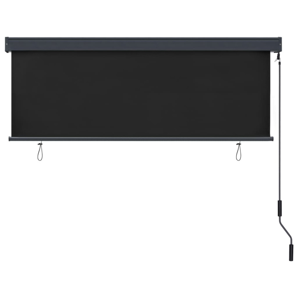 Produktbild för Rullgardin utomhus 160x250 cm antracit