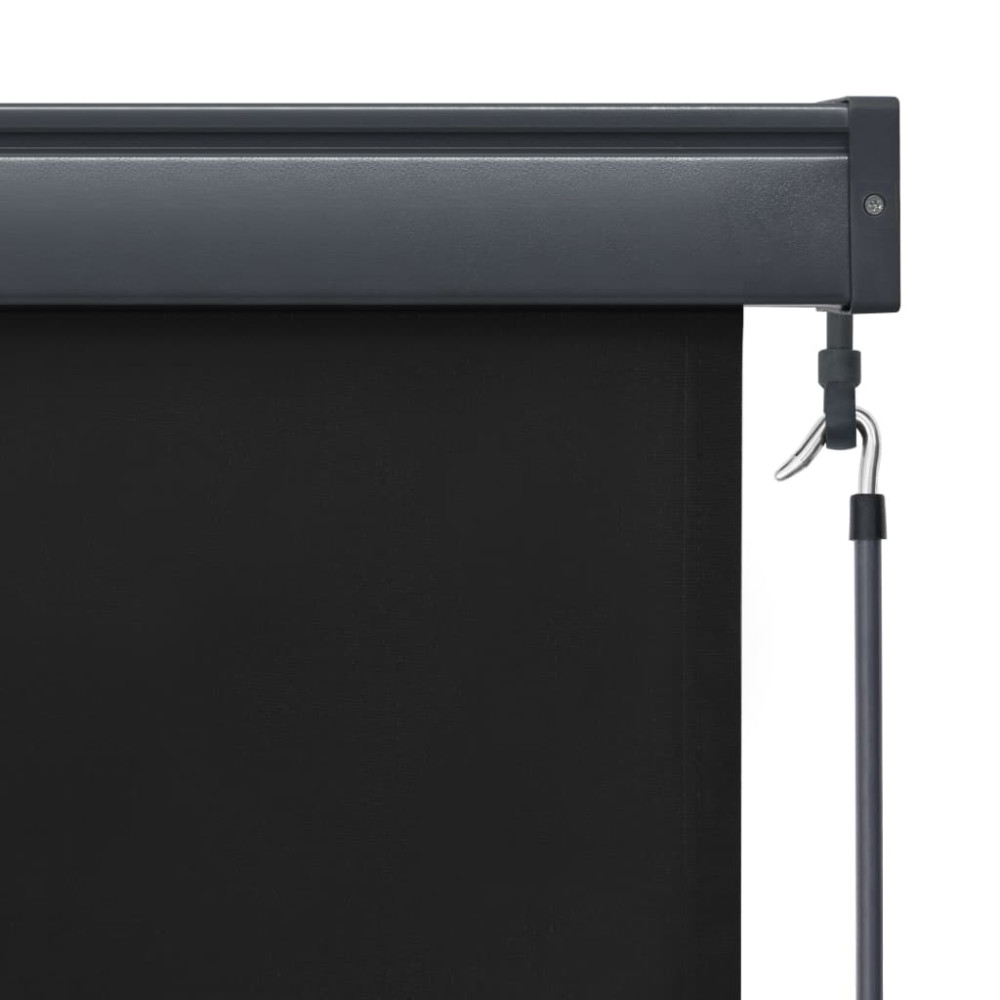 Produktbild för Rullgardin utomhus 160x250 cm antracit
