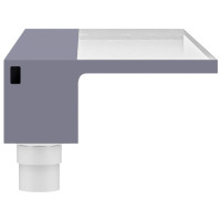 Produktbild för Vattenfall med RGB LED akryl 108 cm