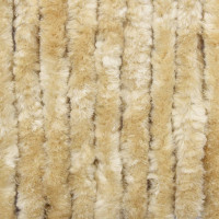 Produktbild för Insektsdraperi beige 118x220 cm chenille