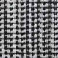 Produktbild för Utomhusmatta svart 80x150 cm PP