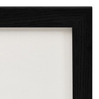 Produktbild för Tvådelad fotoram svart 2x(13x18 cm)