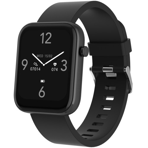 Denver SW-182B Bluetooth smartwatch with heart rate sensor, blood pressure and blood oxygen monitor