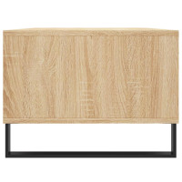 Miniatyr av produktbild för Soffbord sonoma-ek 90x50x36,5 cm konstruerat trä