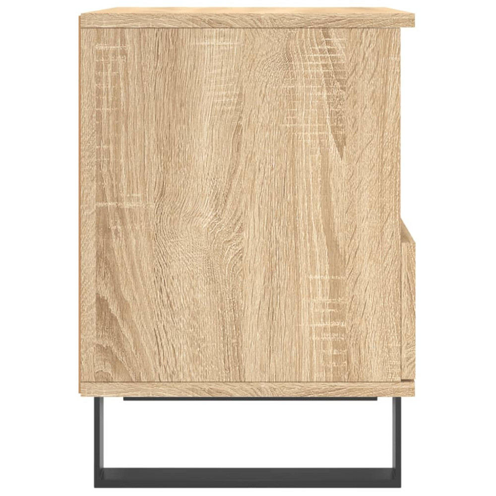 Produktbild för Sängbord 2 st sonoma-ek 40x35x50 cm konstruerat trä
