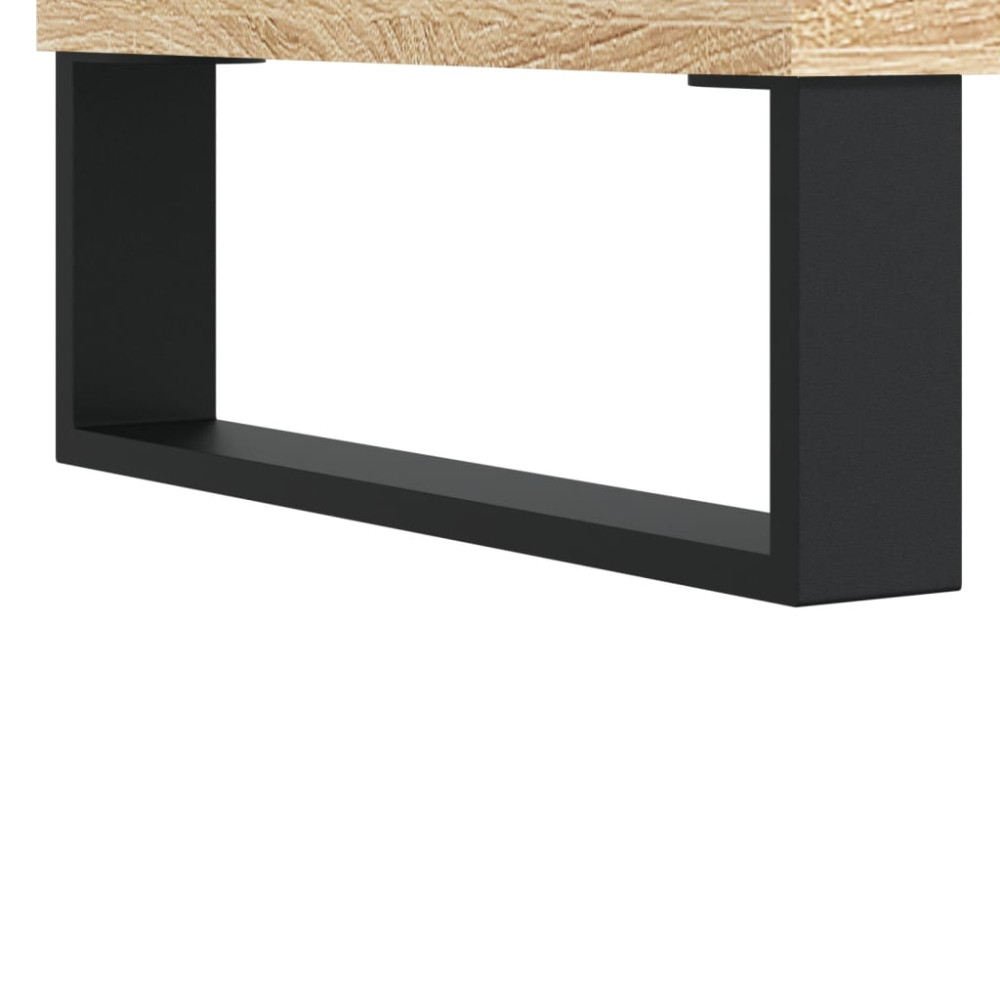Produktbild för Sängbord 2 st sonoma-ek 40x35x50 cm konstruerat trä