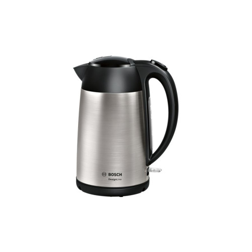 Bosch Group Bosch TWK3P420 vattenkokare 1,7 l 2400 W Svart, Rostfritt stål