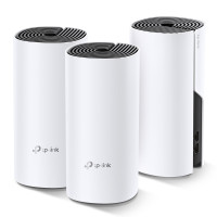 Produktbild för TP-Link Deco M4(3-pack) Dual-band (2,4 GHz / 5 GHz) Wi-Fi 5 (802.11ac) Vit 2 Intern