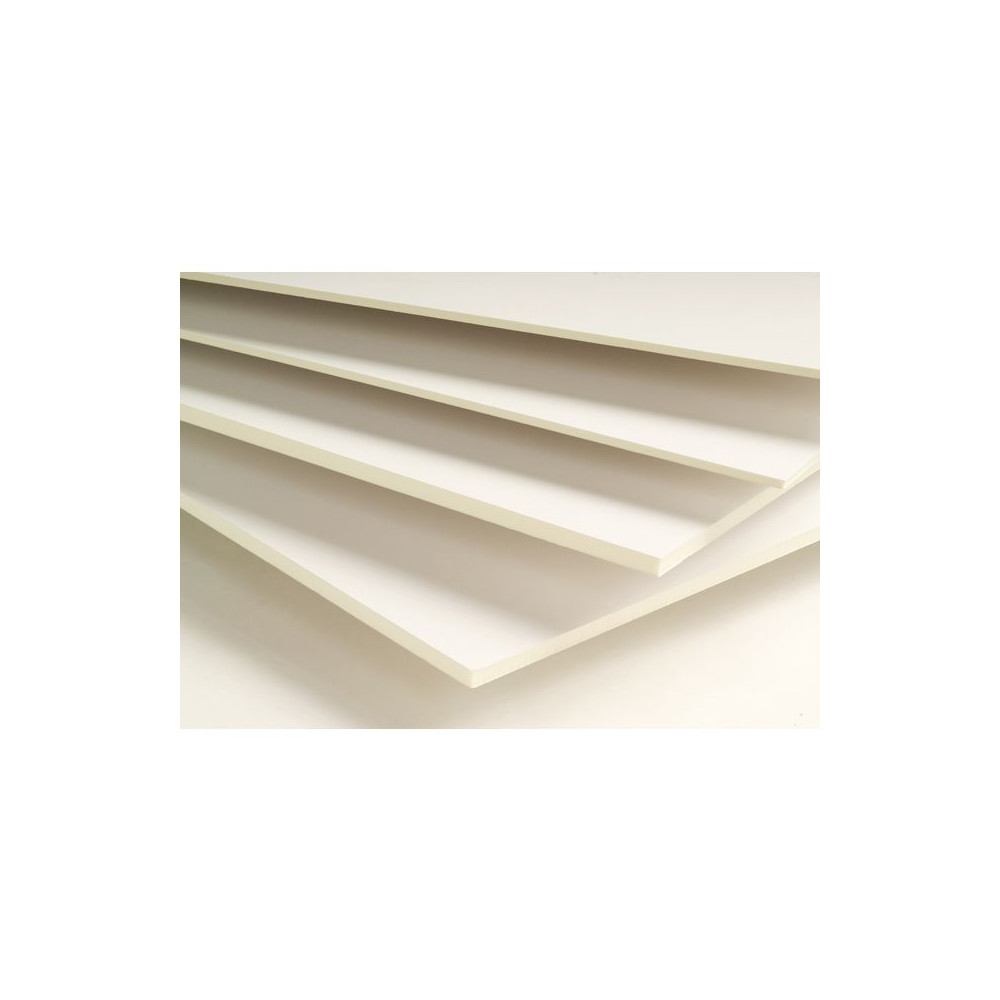 Produktbild för Kapaplattor 5mm 35x50cm vit/vit