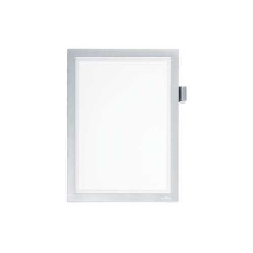Durable Magnetram självh DURAFRAME note A4 silv