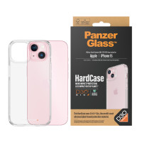 Miniatyr av produktbild för PanzerGlass HardCase with D3O iPhone 2023 6.1 mobiltelefonfodral Omslag Transparent