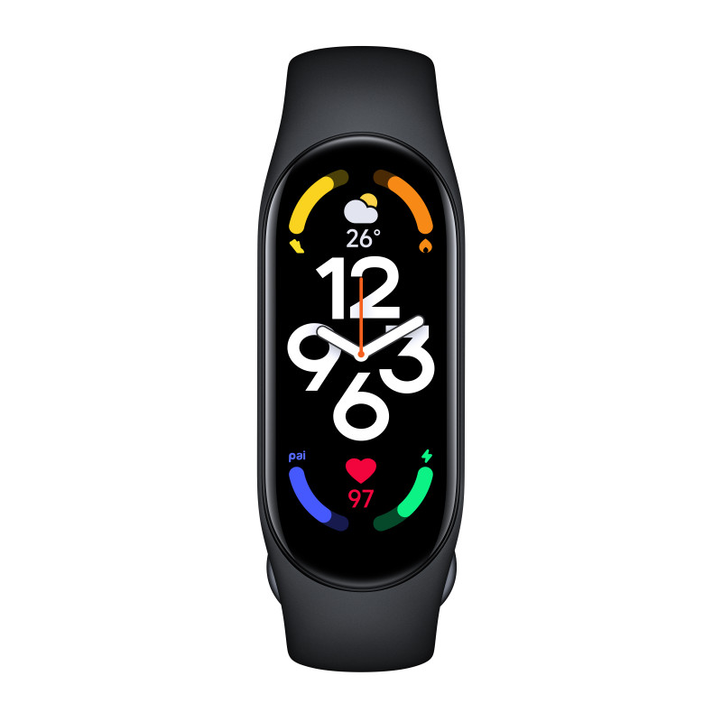 Produktbild för Xiaomi SMART BAND 7 EU AMOLED Armband med aktivitetsspårare 4,11 cm (1.62") Svart
