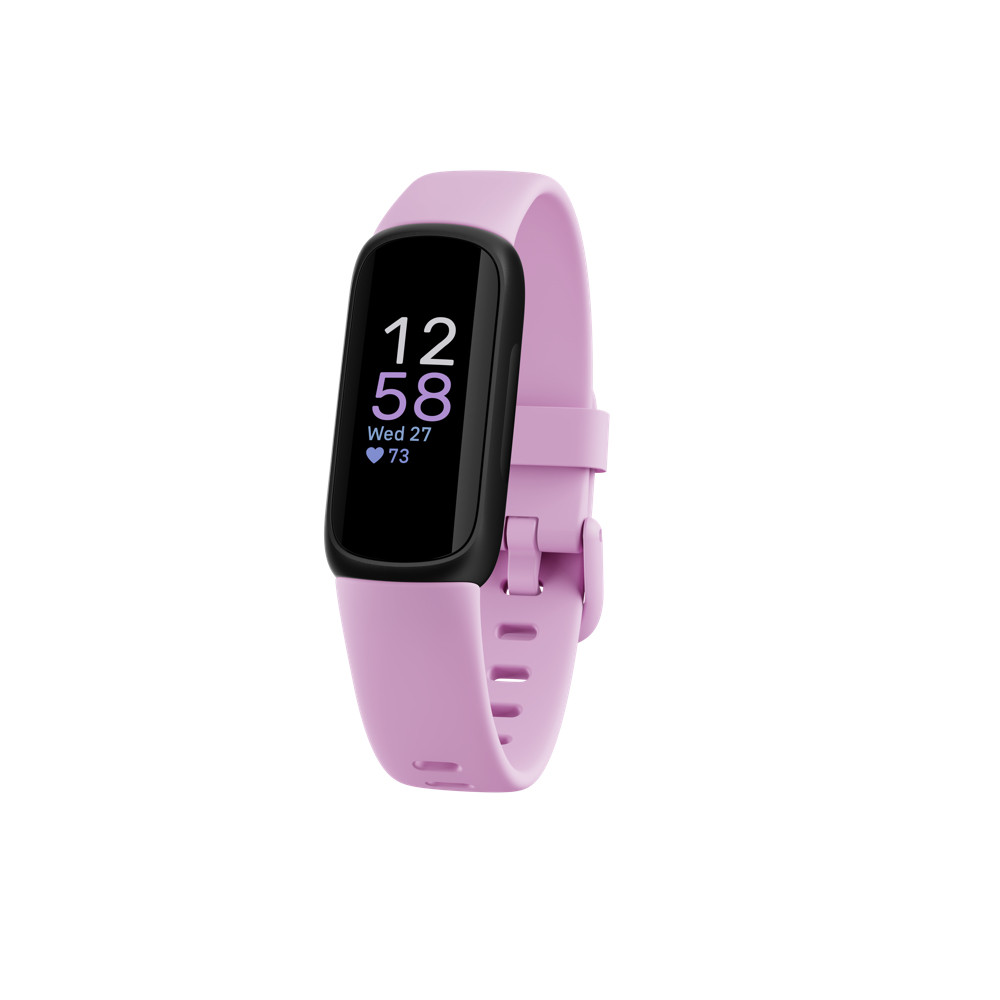 Produktbild för Fitbit Inspire 3 Armband med aktivitetsspårare Svart, lila