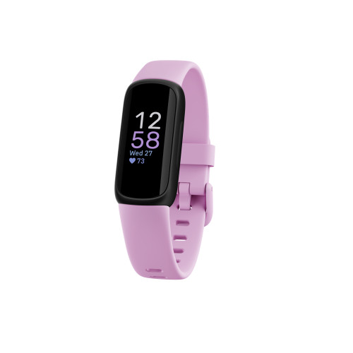 Fitbit Fitbit Inspire 3 Armband med aktivitetsspårare Svart, lila