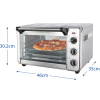 Produktbild för Miniugn med luftfritös inbyggd 26680-56 Express Air Fry Mini Oven