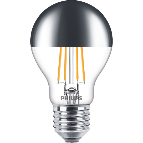 Philips LED E27 Normal Filament Toppförspeglad Dimbar 50W 650lm